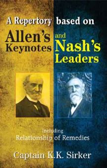 A Repertory Based On Allen'S Key Notes And Nash'S Leaders With Relationship Of Remedies