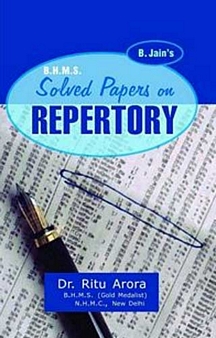 B.Jains Bhms Solved Papers On Repertory
