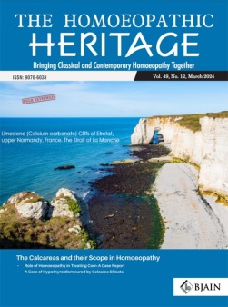 The Homoeopathic Heritage March 2024