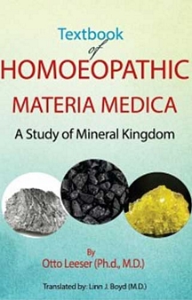 Text Book Of Homoeopathic Materia Medica